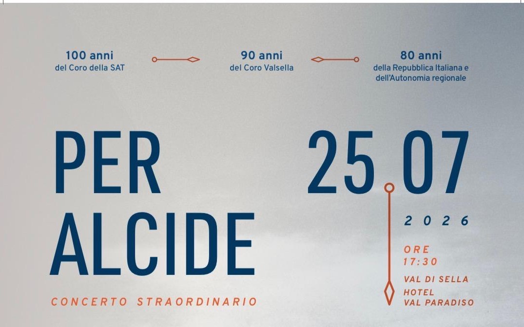 PER ALCIDE (25 Luglio 2026, Val di Sella)