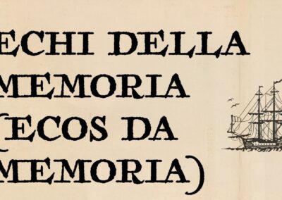 ECHI DELLA MEMORIA (15 Ottobre 2026, Casa Rigo)